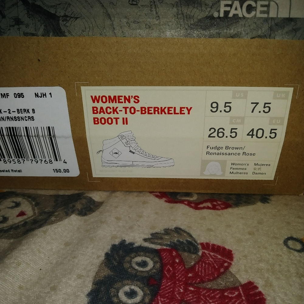 Women's North face boots